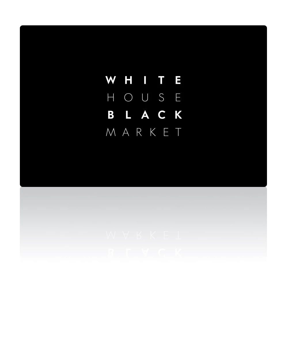 WHBM Gift Card - $500