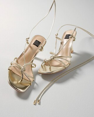 Low-Heel Gladiator Sandal click to view larger image.