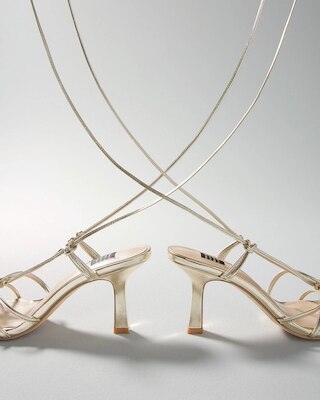 Low-Heel Gladiator Sandal click to view larger image.
