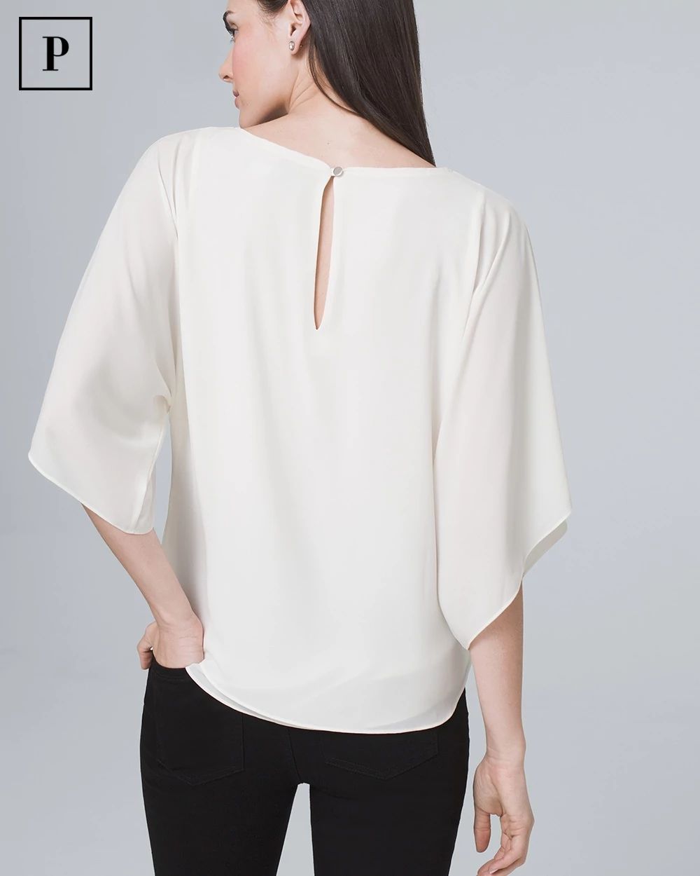 Petite Kimono Blouse