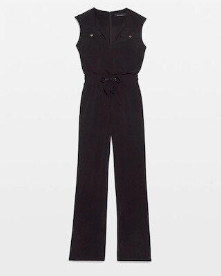 Matte Jersey Utility Jumpsuit click to view larger image.