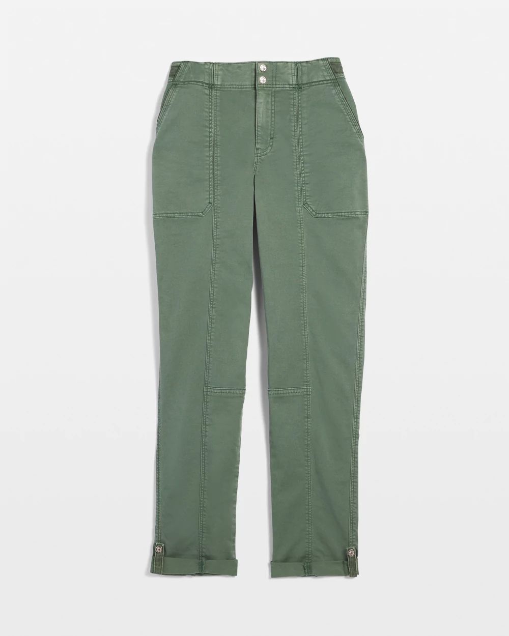 Mid-Rise Pret-A-Pedi Crop Pants